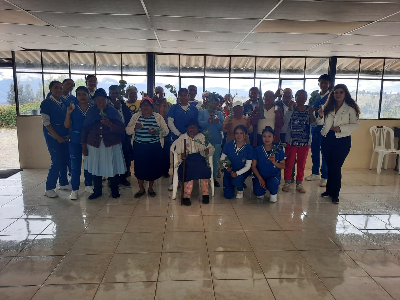 Promoviendo un envejecimiento activo y seguro previniendo infecciones respiratorias agudas, mediante el uso de un agente desinfectante antibacterial elaborado con elementos naturales, en la comunidad San José de Juntus, Parroquia La Matriz, Cantón Guano, Provincia Chimborazo